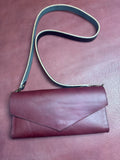 Burgundy Clutch