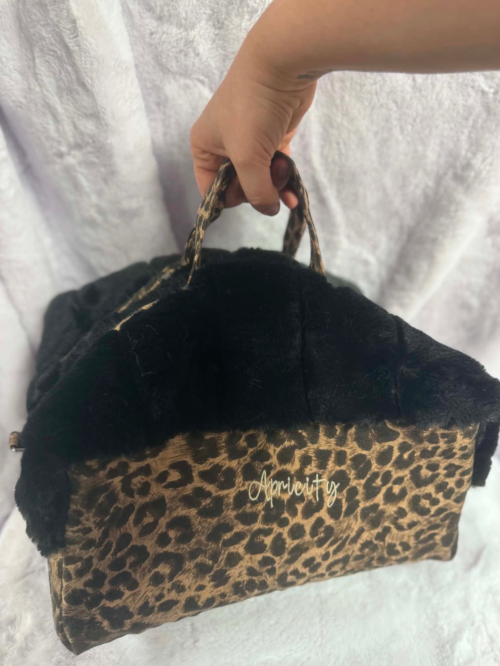 Up-cycled big boxy Cheetah