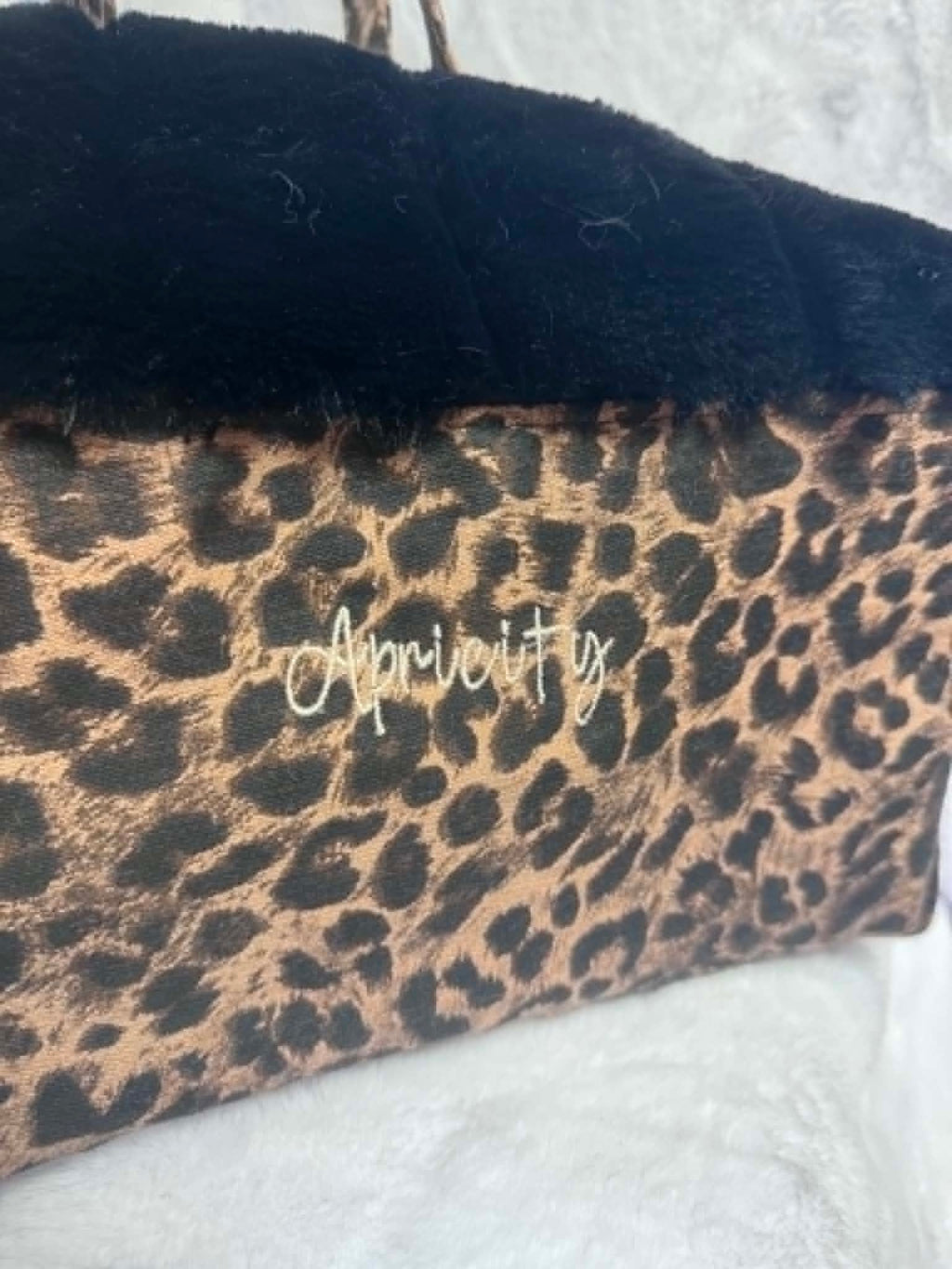 Up-cycled big boxy Cheetah