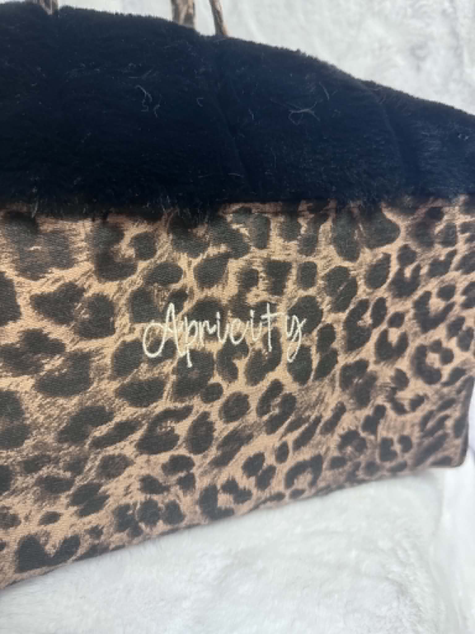 Up-cycled big boxy Cheetah