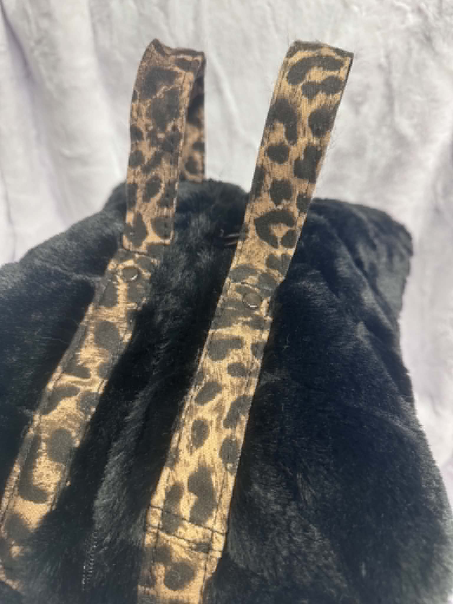 Up-cycled big boxy Cheetah