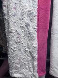 2x pink/purple dove/ pink bunny