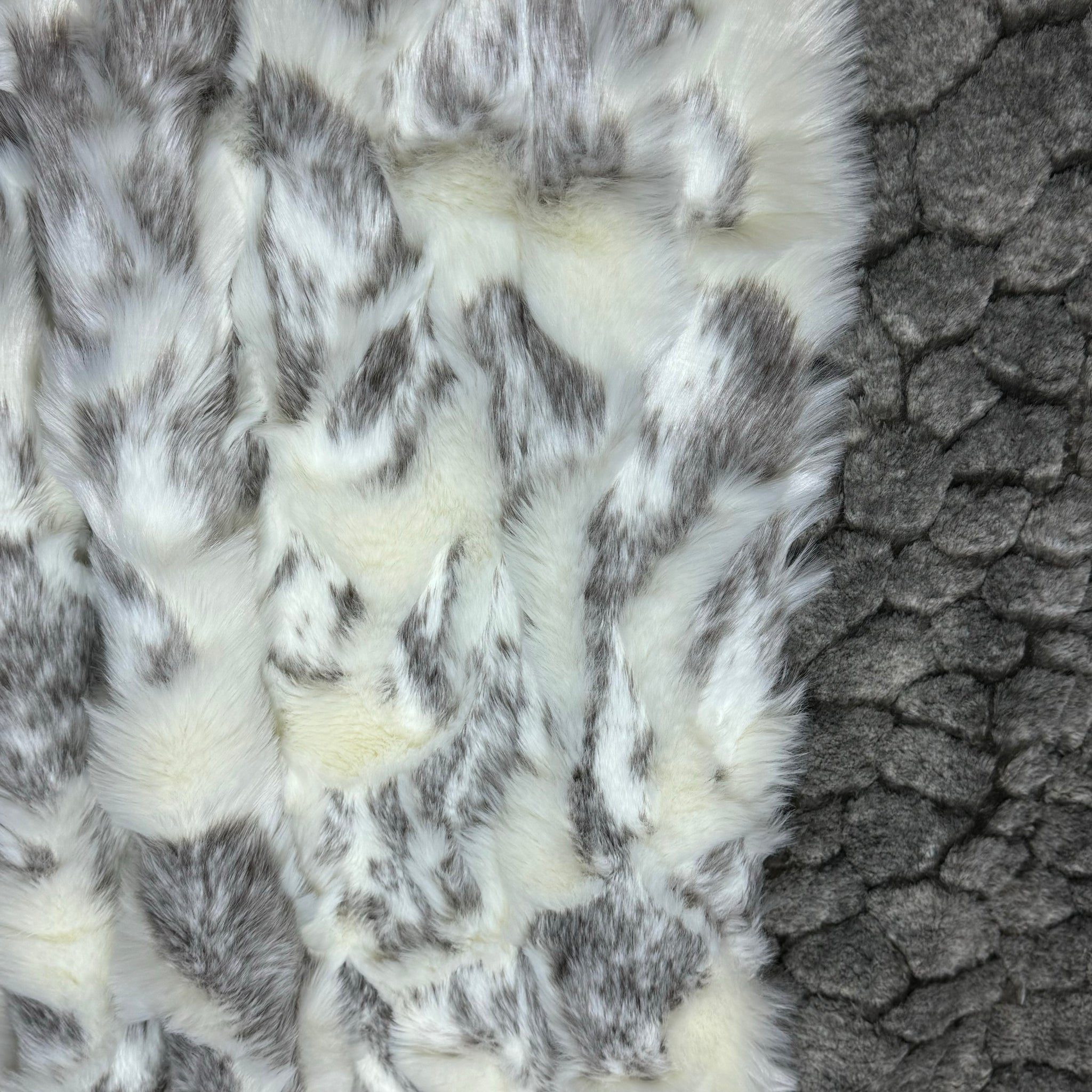 Hi-Lo Faux Fur / Taupe Turtle Creek