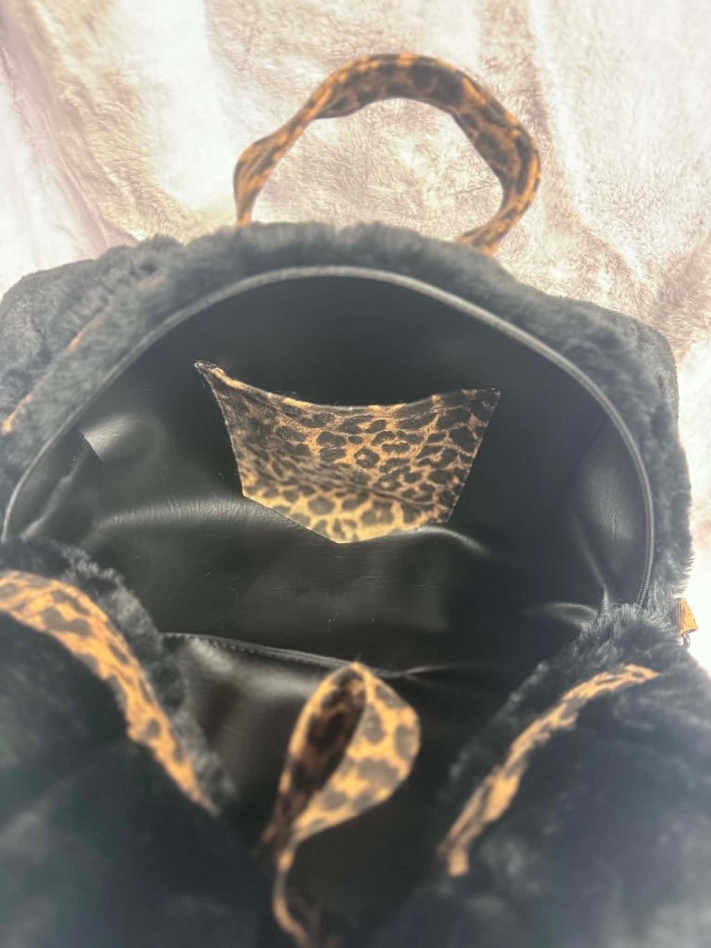 Up-cycled big boxy Cheetah
