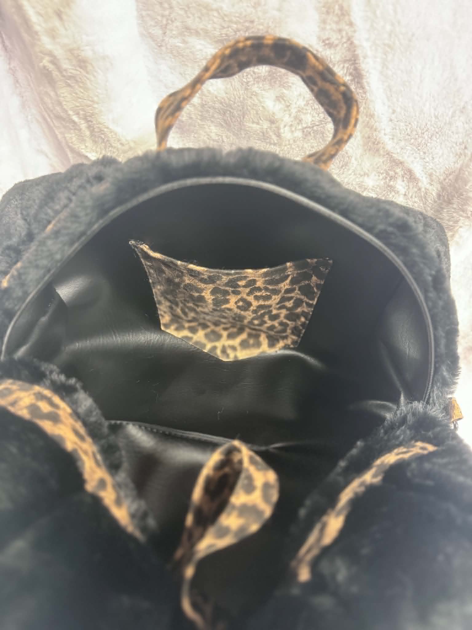 Up-cycled big boxy Cheetah