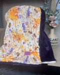 60x70 honey bees on Bella/ purple bunny