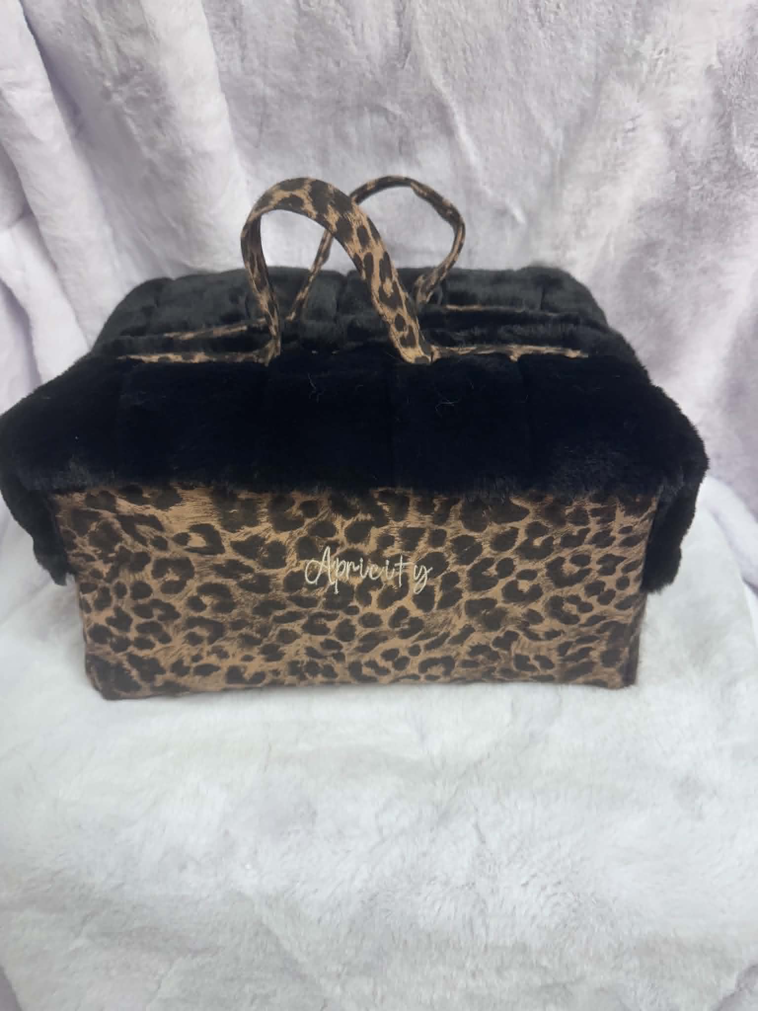 Up-cycled big boxy Cheetah