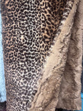 Throw natural baby Leo whispy/ pecan glacier