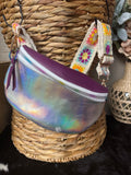 Bum bag shiny purple (defect)