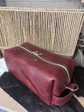 Burgundy full grain boxy