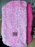 Pink baby Leo whispy/ hot pink lush bunny