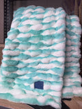 Mint stripe Lush Cloud