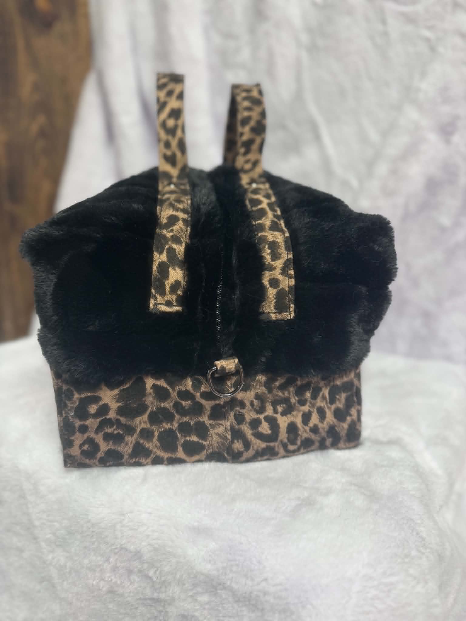 Up-cycled big boxy Cheetah